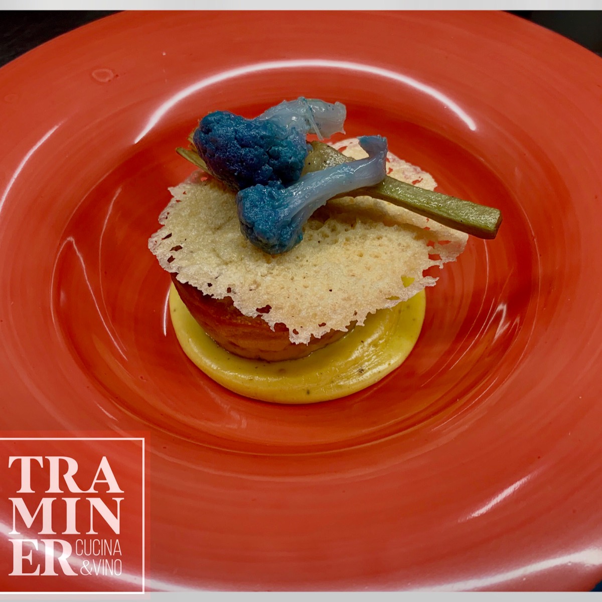 Un piatto della cucina di mare del Traminer